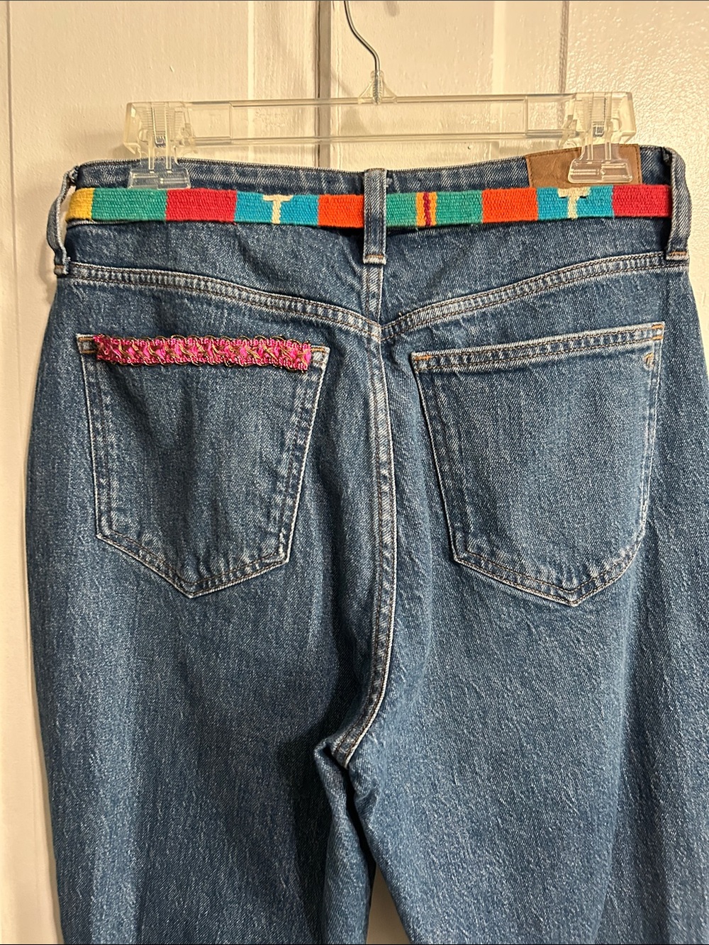 MADEWELL • Boho Embellished Curvy Perfect Vintage JeansBead & Floral Detail - Picture 8 of 16